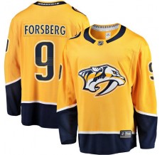 Pánské Dres Nashville Predators Filip Forsberg 9 Zlatá Breakaway Domácí