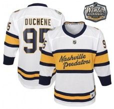 Pánské Dres Nashville Predators Matt Duchene 95 2020 Winter Classic Patch Bílá Authentic