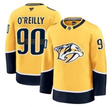 Pánské Dres Nashville Predators Ryan O'Reilly 90 Žlutá Premium Domácí