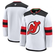 Pánské Dres New Jersey Devils Blank Bílá Premium Venkovní