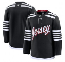 Pánské Dres New Jersey Devils Blank Černá Premium Alternativní