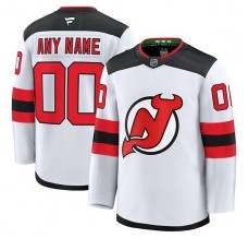 Pánské Dres New Jersey Devils Custom Bílá Premium Venkovní