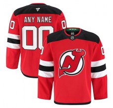 Pánské Dres New Jersey Devils Custom Červená Authentic Pro Domácí