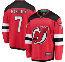 Pánské Dres New Jersey Devils Dougie Hamilton 7 Červená Breakaway Domácí