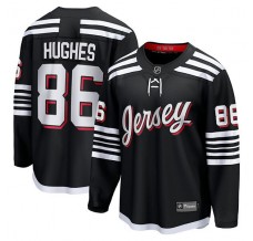 Pánské Dres New Jersey Devils Jack Hughes 86 Černá Premier Breakaway Alternativní