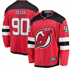 Pánské Dres New Jersey Devils Tomas Tatar 90 Červená Breakaway Domácí