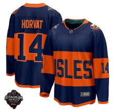 Pánské Dres New York Islanders Bo Horvat 14 2024 Stadium Series Patch Námořnická Modrá Breakaway Alternativní