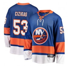 Pánské Dres New York Islanders Casey Cizikas 53 Královská Modrá Breakaway Domácí