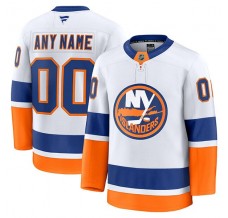 Pánské Dres New York Islanders Custom Bílá Premium Venkovní
