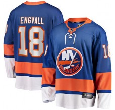Pánské Dres New York Islanders Pierre Engvall 18 Královská Modrá Premier Breakaway Domácí