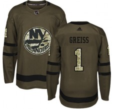 Pánské Dres New York Islanders Thomas Greiss 1 Maskáčová Zelená Authentic