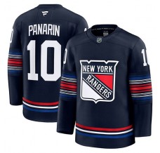 Pánské Dres New York Rangers Artemi Panarin 10 Námořnická Modrá Premium Alternativní