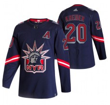 Pánské Dres New York Rangers Chris Kreider 20 2020-21 Reverse Retro Námořnická Modrá Authentic