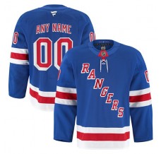 Pánské Dres New York Rangers Custom Modrá Authentic Pro Domácí