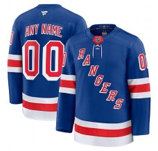 Pánské Dres New York Rangers Custom Modrá Premium Domácí