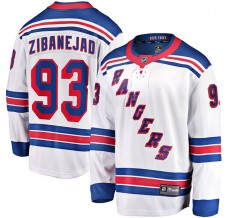 Pánské Dres New York Rangers Mika Zibanejad 93 Bílá Premier Breakaway Venkovní