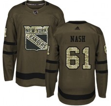 Pánské Dres New York Rangers Rick Nash 61 Maskáčová Zelená Authentic
