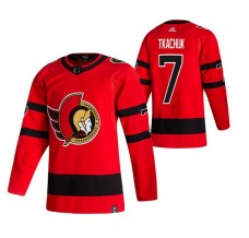 Pánské Dres Ottawa Senators Brady Tkachuk 7 2020-21 Reverse Retro Červená Authentic