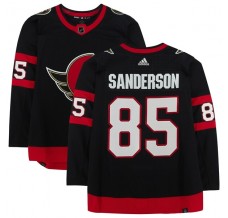 Pánské Dres Ottawa Senators Jake Sanderson 85 Černá Authentic Domácí