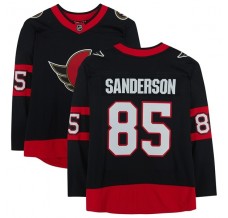 Pánské Dres Ottawa Senators Jake Sanderson 85 Černá Breakaway Domácí