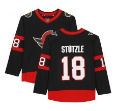 Pánské Dres Ottawa Senators Tim Stützle 18 Černá Authentic Domácí