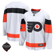 Pánské Dres Philadelphia Flyers Blank 2024 Stadium Series Patch Bílá Breakaway Alternativní