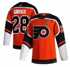 Pánské Dres Philadelphia Flyers Claude Giroux 28 2020-21 Reverse Retro Oranger Authentic