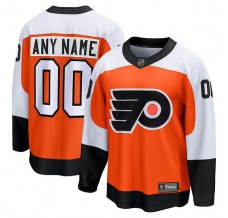 Pánské Dres Philadelphia Flyers Custom Spálená Oranžová Premier Breakaway Domácí