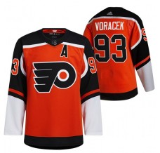 Pánské Dres Philadelphia Flyers Jakub Voracek 93 2020-21 Reverse Retro Oranger Authentic
