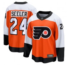 Pánské Dres Philadelphia Flyers Nick Seeler 24 Spálená Oranžová Breakaway Domácí