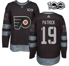 Pánské Dres Philadelphia Flyers Nolan Patrick 19 1917-2017 100th Anniversary Patch Černá Authentic