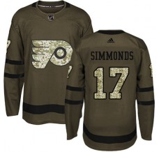 Pánské Dres Philadelphia Flyers Wayne Simmonds 17 Maskáčová Zelená Authentic