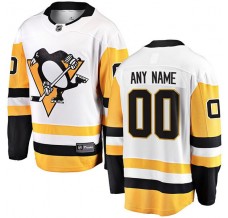 Pánské Dres Pittsburgh Penguins Custom Bílá Breakaway Venkovní