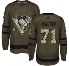 Pánské Dres Pittsburgh Penguins Evgeni Malkin 71 Maskáčová Zelená Authentic