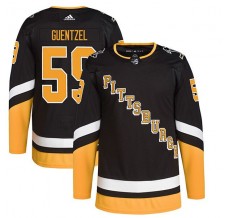 Pánské Dres Pittsburgh Penguins Jake Guentzel 59 Primegreen Černá Authentic Alternativní