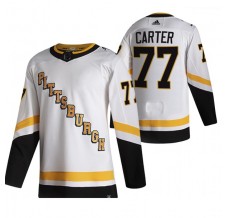 Pánské Dres Pittsburgh Penguins Jeff 77 2020-21 Reverse Retro Bílá Authentic
