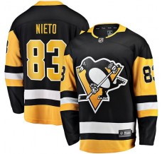 Pánské Dres Pittsburgh Penguins Matt Nieto 83 Černá Breakaway Domácí