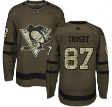 Pánské Dres Pittsburgh Penguins Sidney Crosby 87 Maskáčová Zelená Authentic