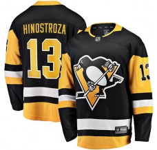 Pánské Dres Pittsburgh Penguins Vinnie Hinostroza 13 Černá Breakaway Domácí