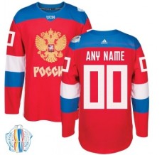 Pánské Dres Rusko Custom 2016 World Cup of Hockey Červená Authentic