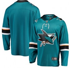 Pánské Dres San Jose Sharks Blank 2021-22 Tyrkysová Breakaway Domácí