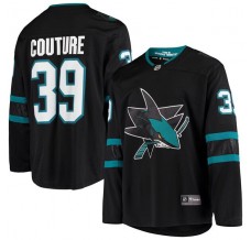 Pánské Dres San Jose Sharks Logan Couture 39 2021-22 Černá Breakaway Alternativní