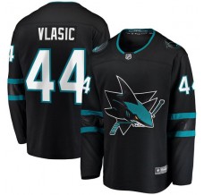 Pánské Dres San Jose Sharks Marc-Edouard Vlasic 44 Černá Premier Breakaway Alternativní