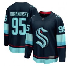Pánské Dres Seattle Kraken Andre Burakovsky 95 Modrá Breakaway Domácí