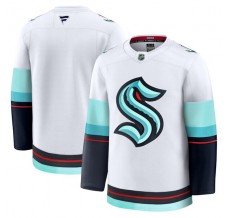 Pánské Dres Seattle Kraken Blank Bílá Premium Venkovní