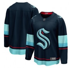 Pánské Dres Seattle Kraken Blank Modrá Breakaway Domácí