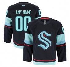 Pánské Dres Seattle Kraken Custom Modrá Authentic Pro Domácí