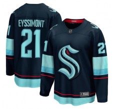 Pánské Dres Seattle Kraken Michael Eyssimont 21 Modrá Breakaway Domácí