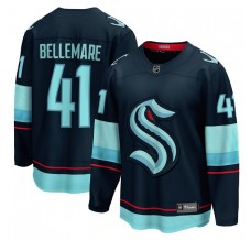 Pánské Dres Seattle Kraken Pierre-Edouard Bellemare 41 Modrá Breakaway Domácí