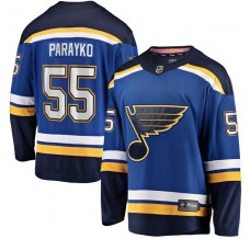 Pánské Dres St. Louis Blues Colton Parayko 55 Modrá Breakaway Domácí